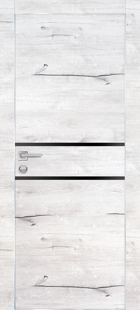 Фото Межкомнатная дверь PX-18 AL кромка с 4-х ст. Дуб арктик